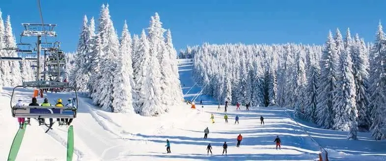 Apres ski/Winterdecoratie - Skipiste