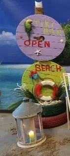 Tropical/Beach Decoratie - Beach2